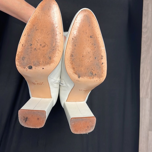 Leather over the knee boots - Picture 3 of 6